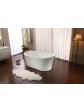 Freestanding bathtub, model RIVEN  in size 170x80x72 cm - 5